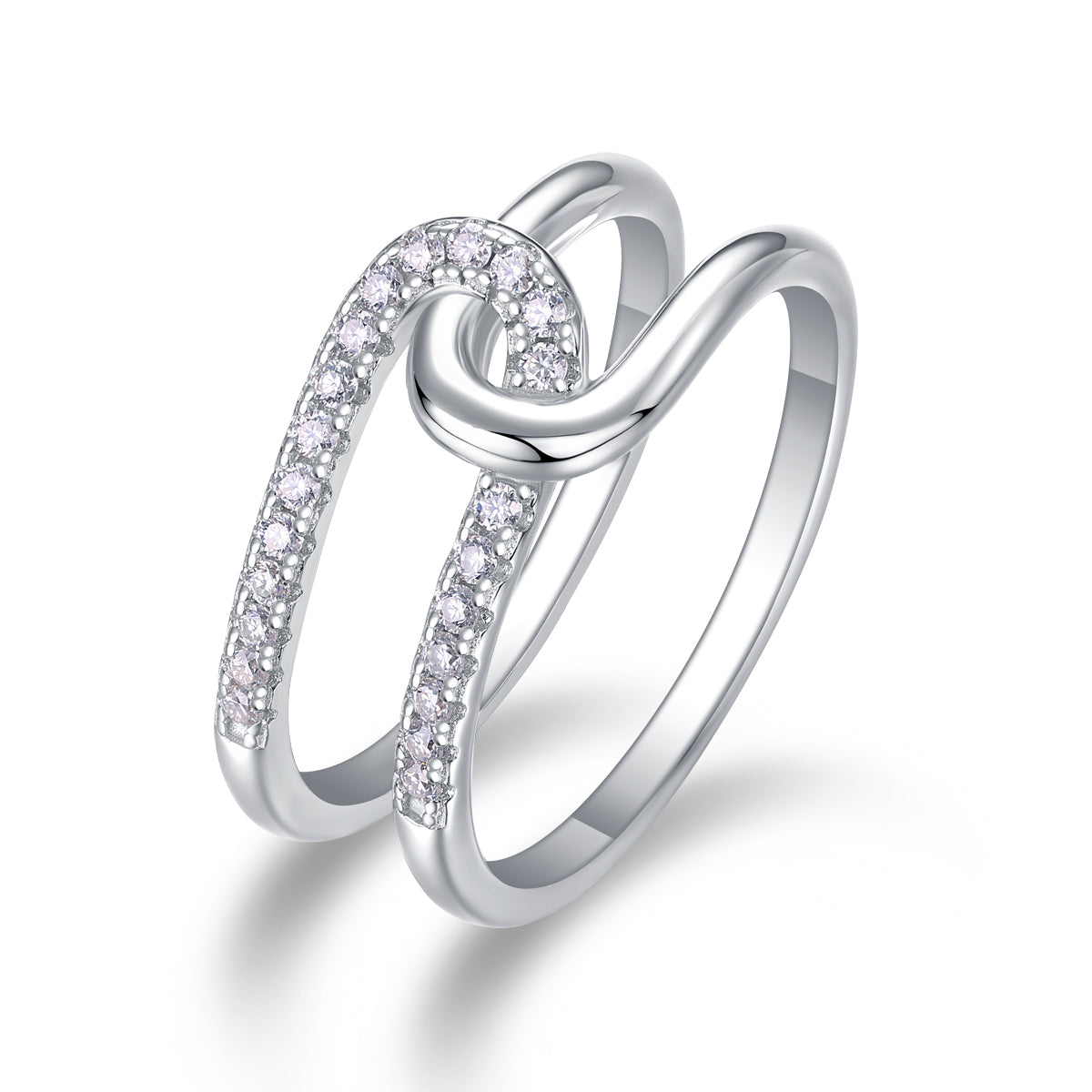 Interlocking - 0.1 ct (Per stone)