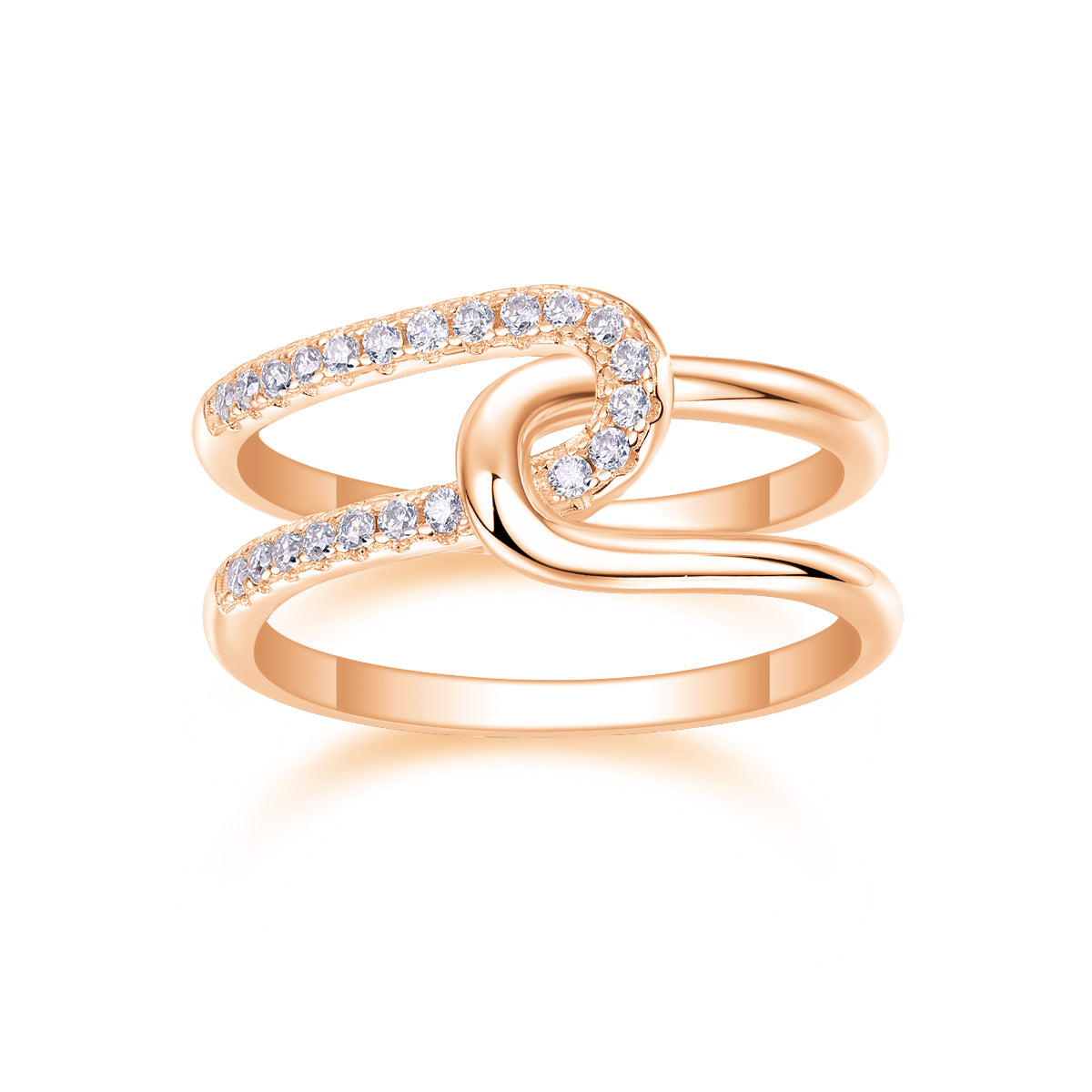 Interlocking - 0.1 ct (Per stone)