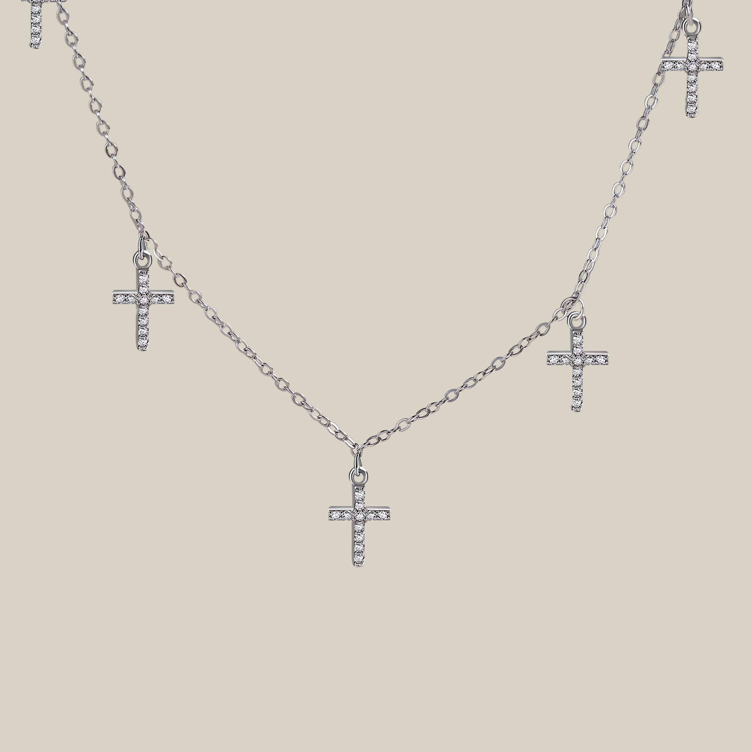 Holy Light Cross Necklace