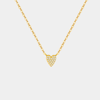 Heart-shaped Diamond Nekclace