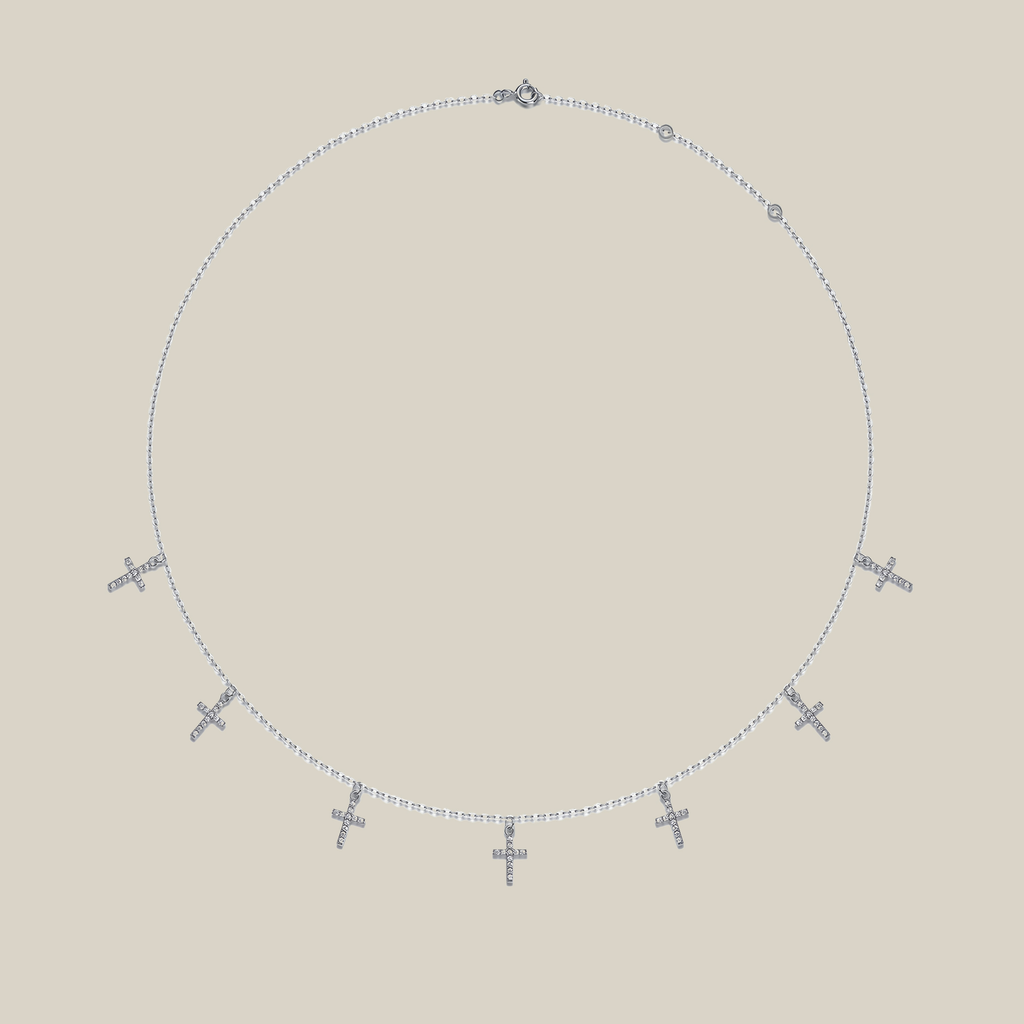 Holy Light Cross Necklace