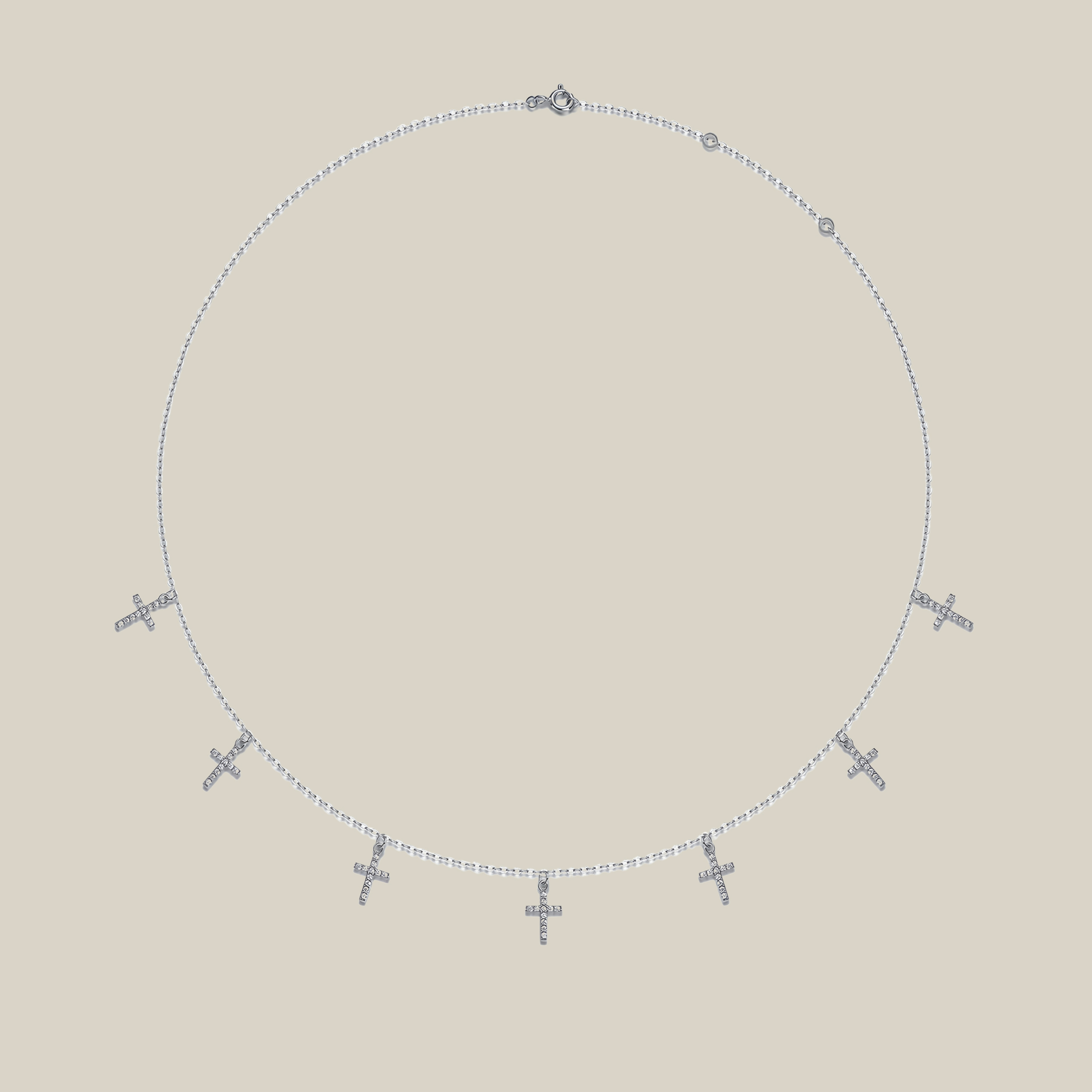 Holy Light Cross Necklace