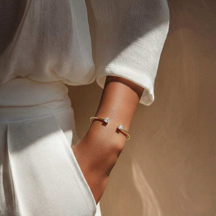 Eternal Beam Bracelet - 0.5 ct