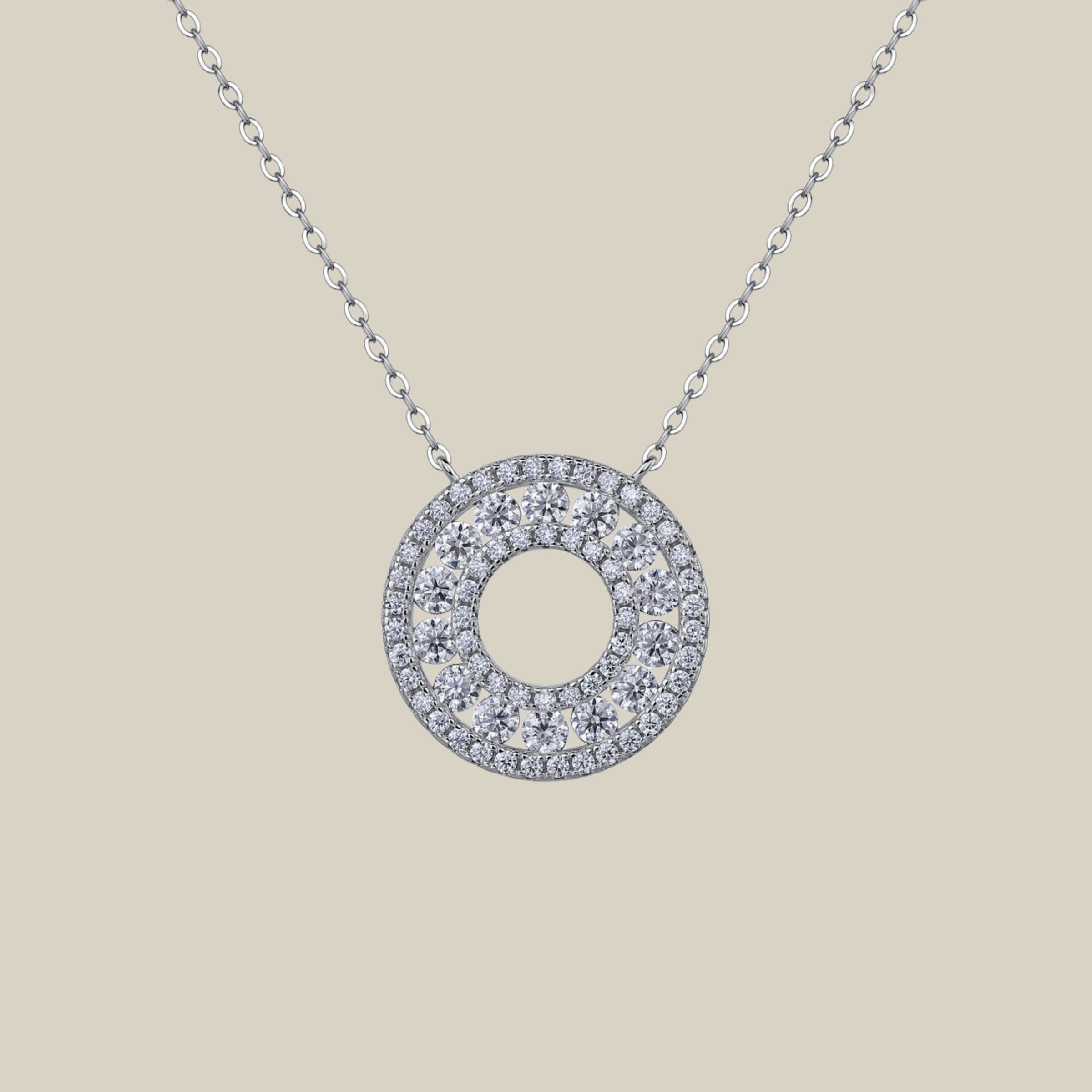 Eternity Circle Necklace