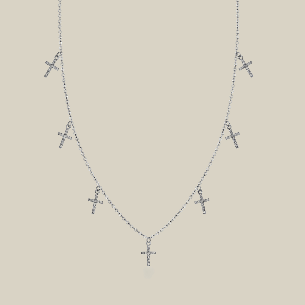 Holy Light Cross Necklace
