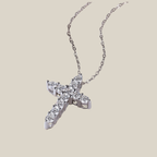 Cross Diamond Necklace