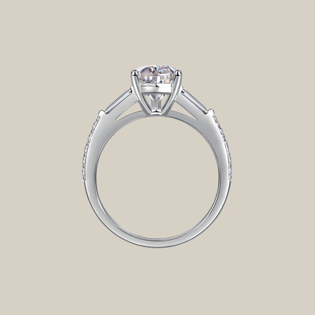 Pear Diamond Ring