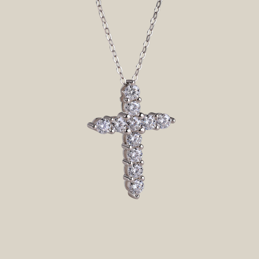 Cross Diamond Necklace