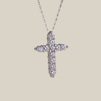 Cross Diamond Necklace