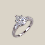 Pear Diamond Ring