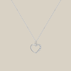 Hollow Heart Necklace