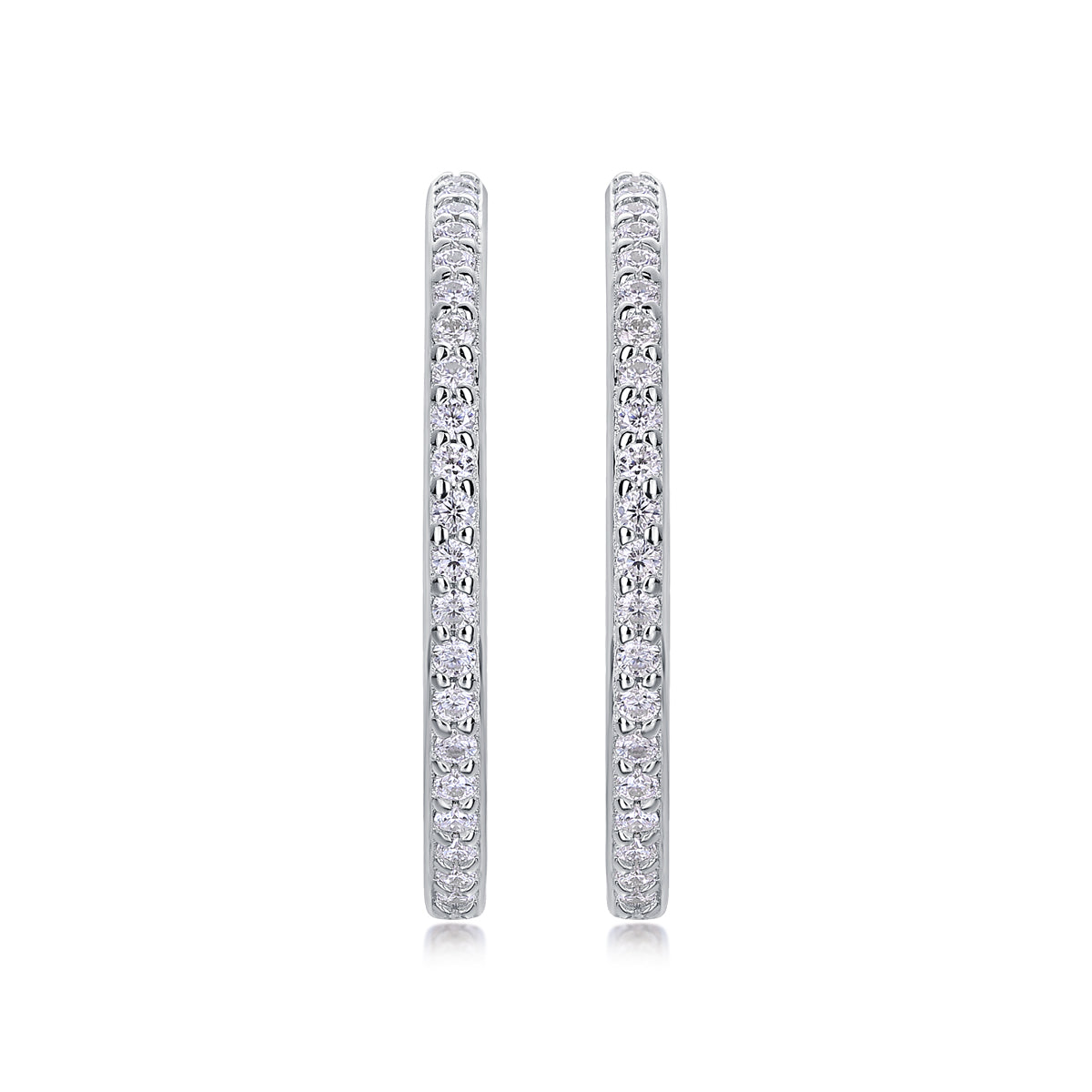 Ribbon Earrning - 0.1 ct (Per stone)