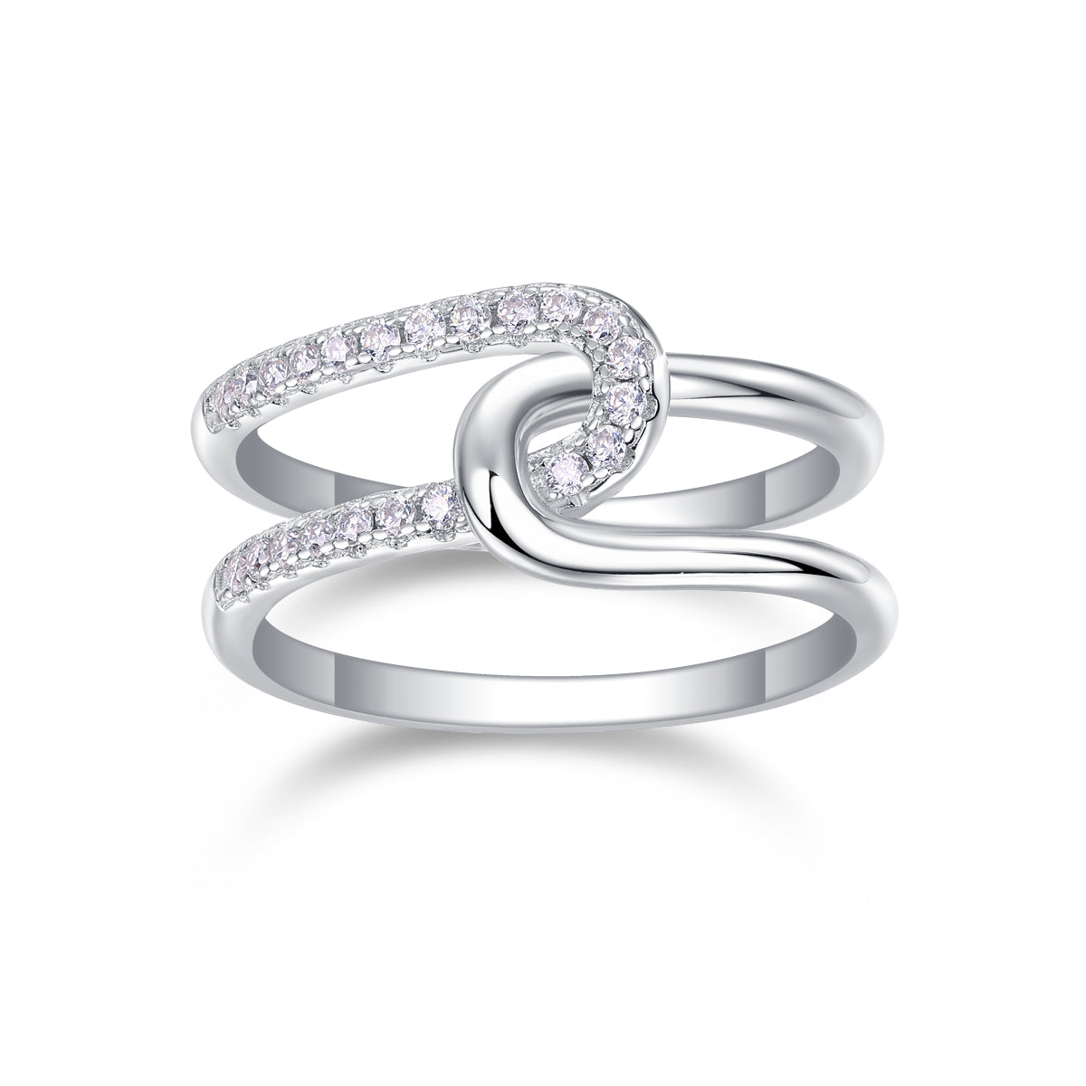Interlocking - 0.1 ct (Per stone)