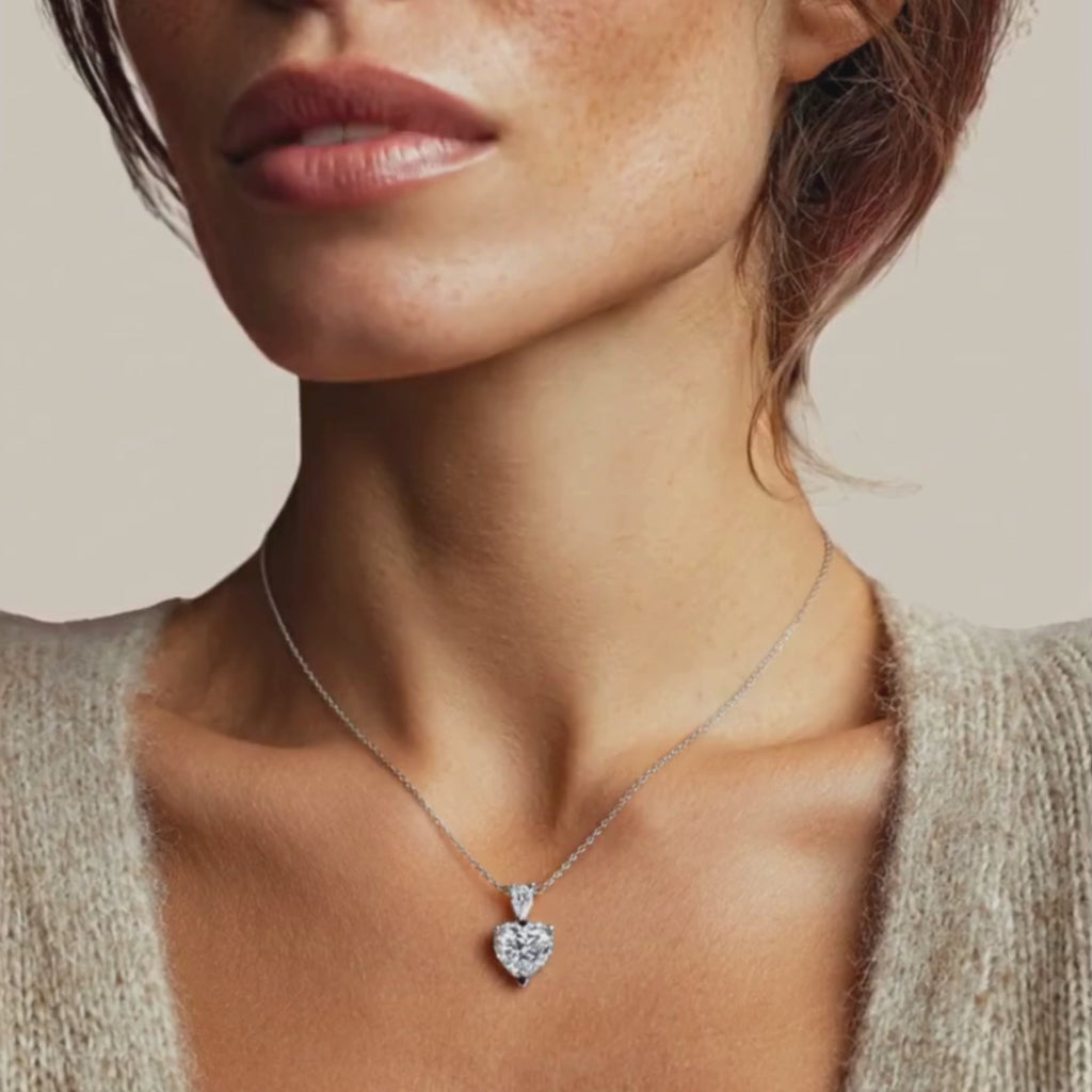 Double Heart Necklace